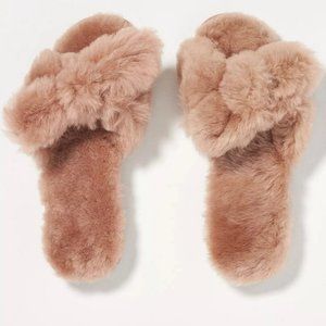 EMU Australia Naledi Bow Sheepskin Slide Slippers